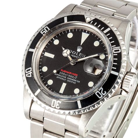 rolex submariner red letters|Rolex red submariner 1680 price.